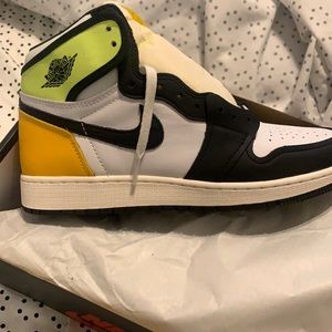 Air Jordan 1s Volt Gold